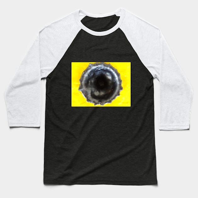 Black hole close up Baseball T-Shirt by walter festuccia